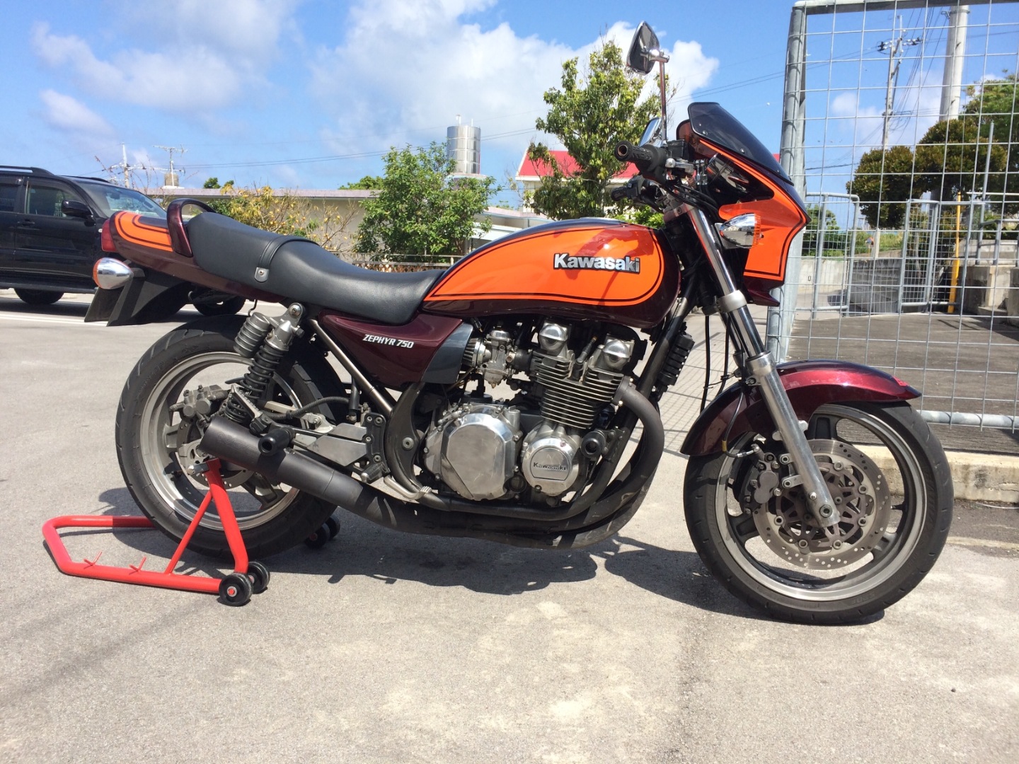 ヨシムラ ドラッグサイクロン ゼファー750 レーシング手曲ストレート